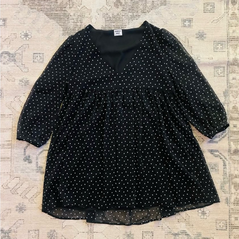 New Sunday Best Jinx Polka Dot Dress